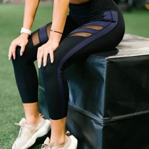 Zyia Active Mesh Luxe Leggings size 4 - Picture 1 of 11